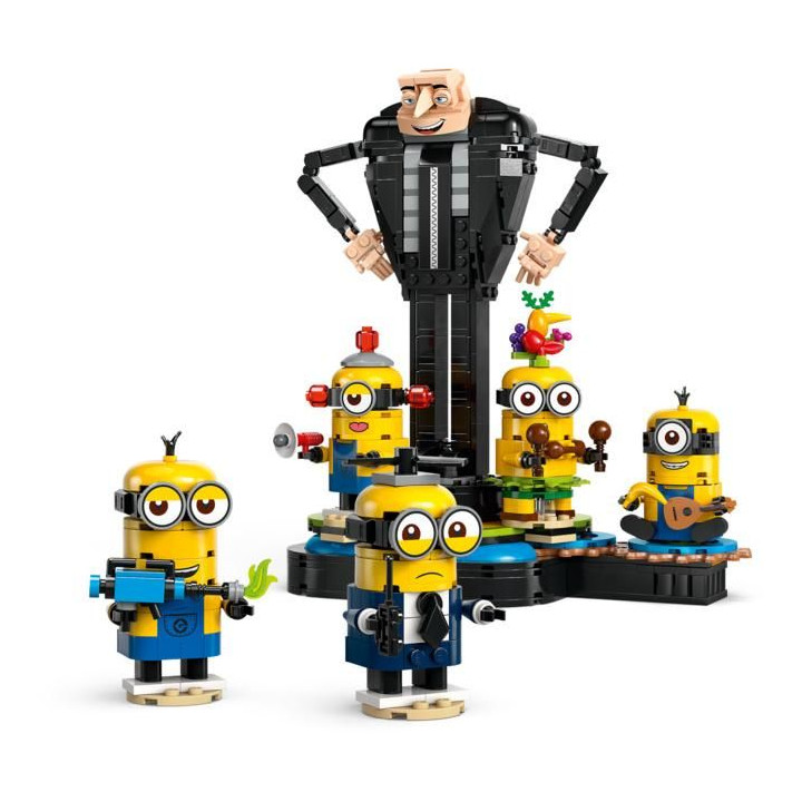 LEGO Já, padouch 4 - Gru a mimoni z kostek
