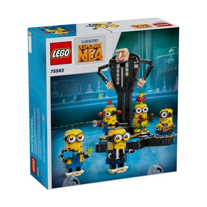 LEGO Já, padouch 4 - Gru a mimoni z kostek