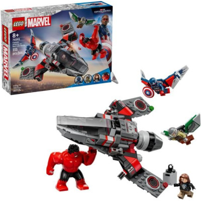 LEGO Marvel - Souboj: Kapitán Amerika vs. Red Hulk
