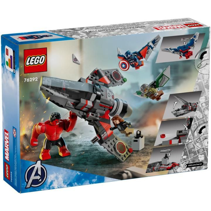 LEGO Marvel - Souboj: Kapitán Amerika vs. Red Hulk