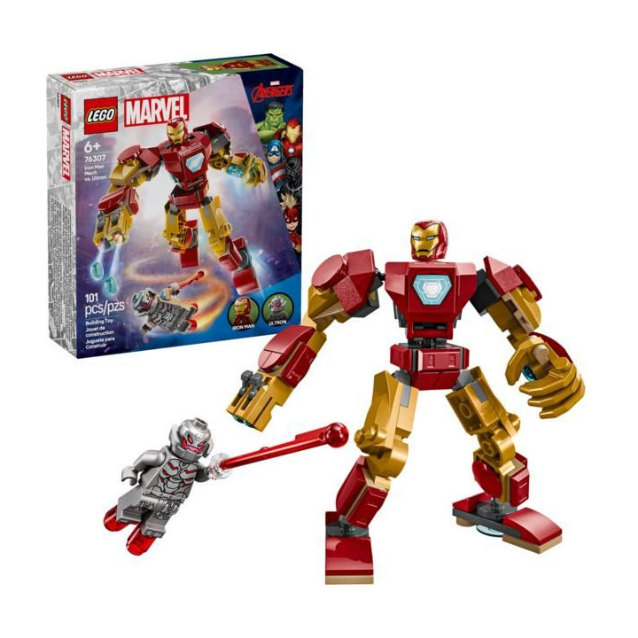 LEGO Marvel - Iron Man v robotickém obleku vs. Ultron