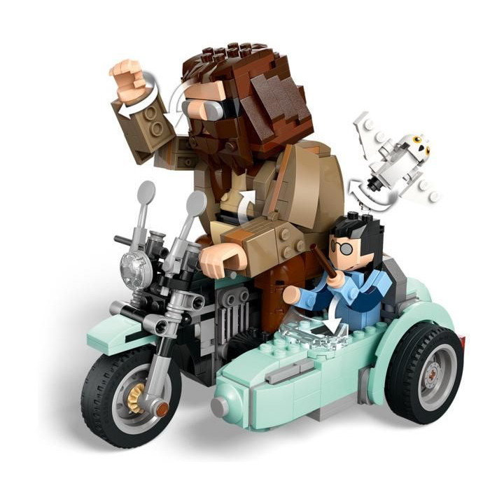 LEGO Harry Potter - Hagrid™ a Harry na motorce