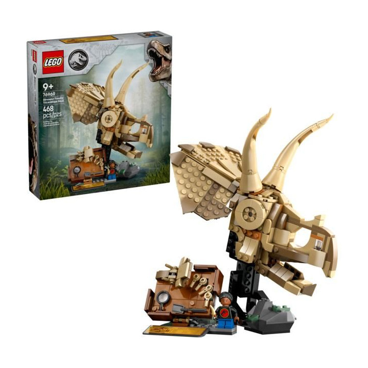 LEGO Jurassic World - Dinosauří fosilie: Lebka triceratopse