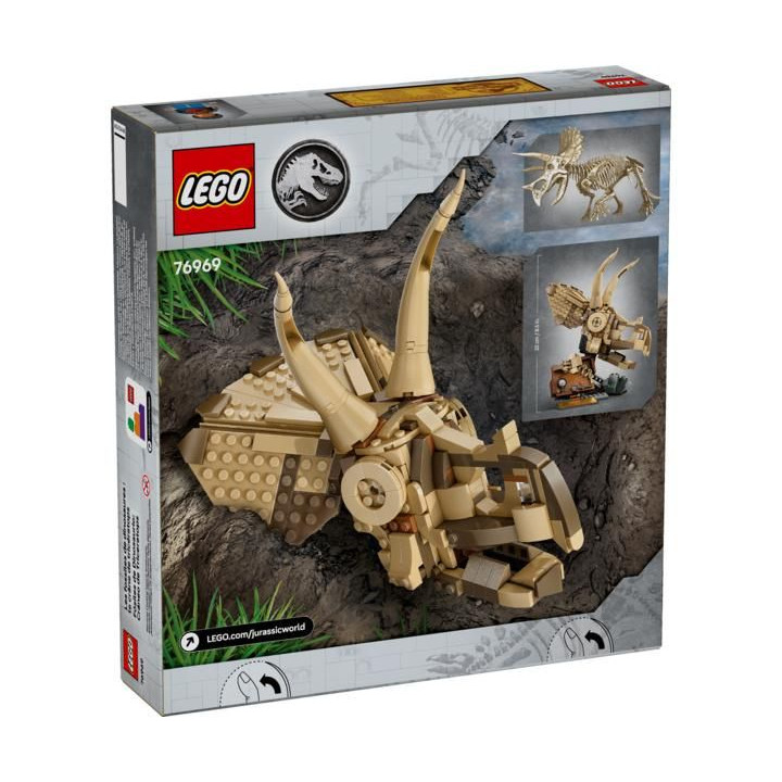 LEGO Jurassic World - Dinosauří fosilie: Lebka triceratopse
