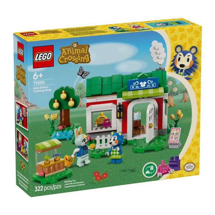 LEGO Animal Crossing - Obchod s oblečením Able Sisters