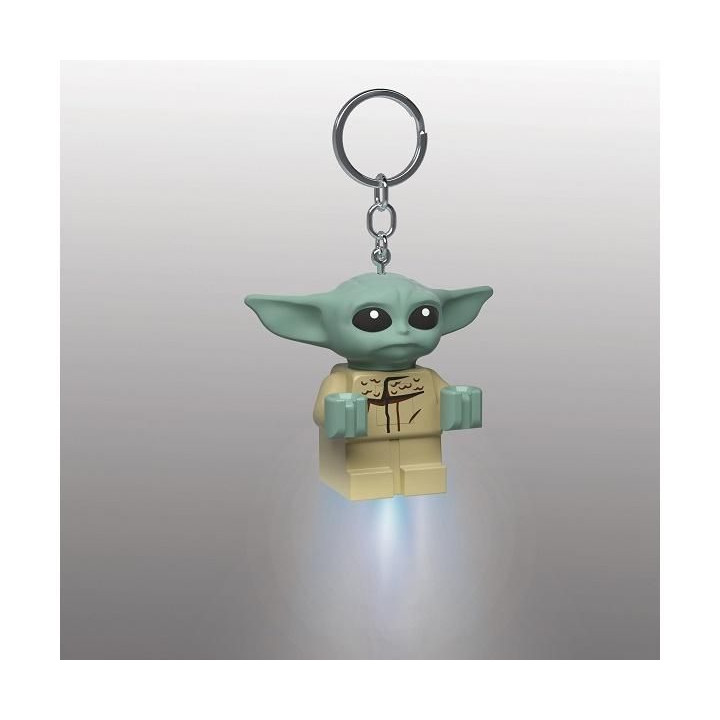 LEGO svítící klíčenka - Star Wars Baby Yoda