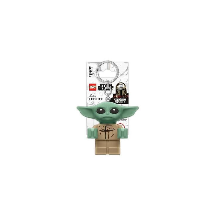 LEGO svítící klíčenka - Star Wars Baby Yoda