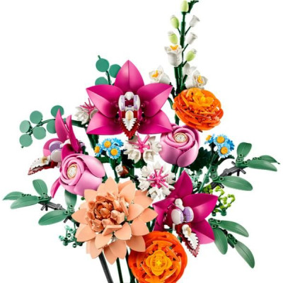 LEGO Botanicals - Krásná kytice růžových květin
