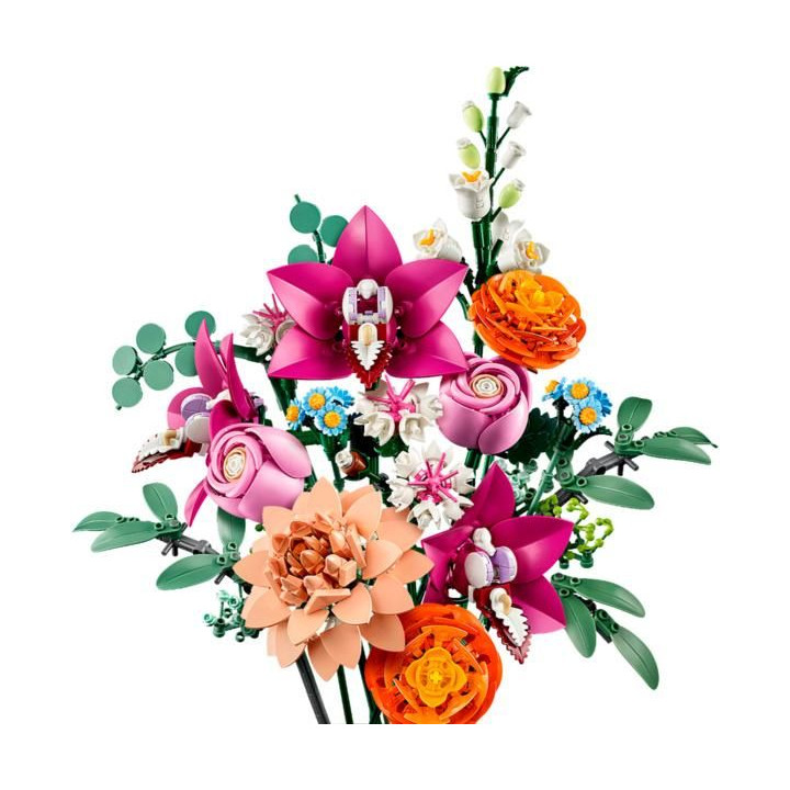 LEGO Botanicals - Krásná kytice růžových květin