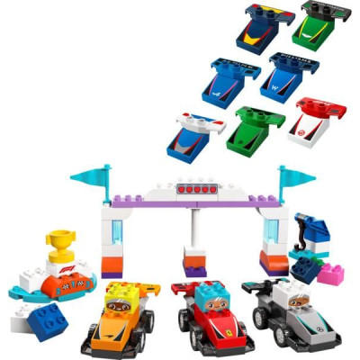 LEGO DUPLO - Závodní auta a řidiči týmu F1®