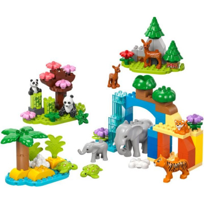 LEGO DUPLO - Rodinky divokých zvířat 3 v 1
