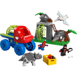 LEGO Marvel - Spidey a jeho úžasní přátelé - Spideyho tým a záchrana dinosaurů s truckem
