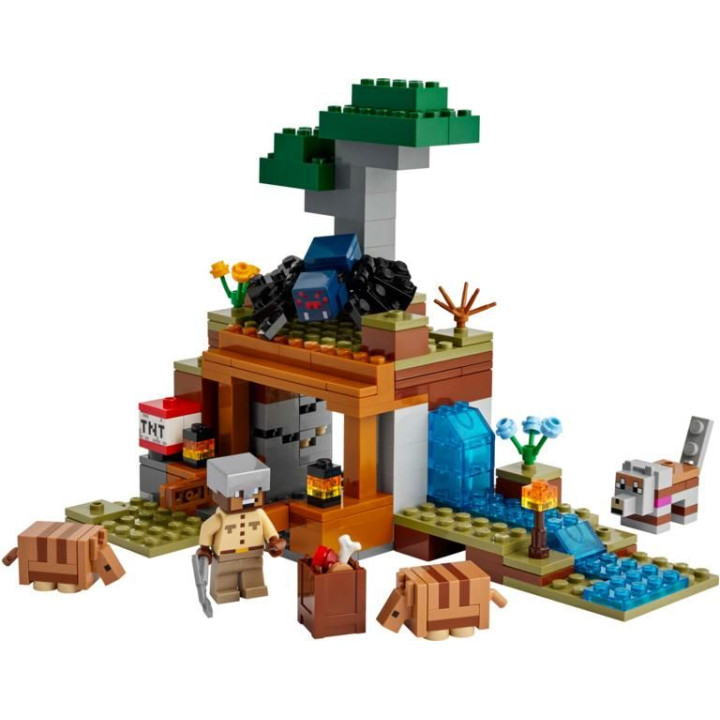 LEGO Minecraft - Výprava do dolu a pásovec