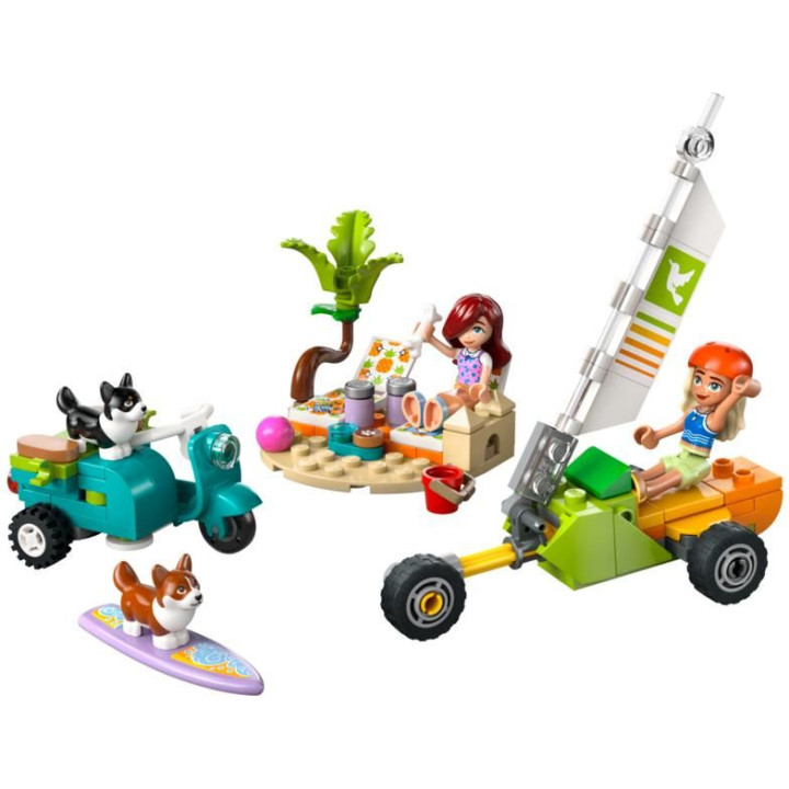 LEGO Friends - Dobrodružství se surfujícími psy a skútrem