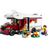 Se stavebnicí LEGO® City Prázdninový dobrodružný karavan se děti vydají na dobrodružství kdekoliv. Tato zábavná stavebnice od 6 let se pyšní spoustou realistických prvků.