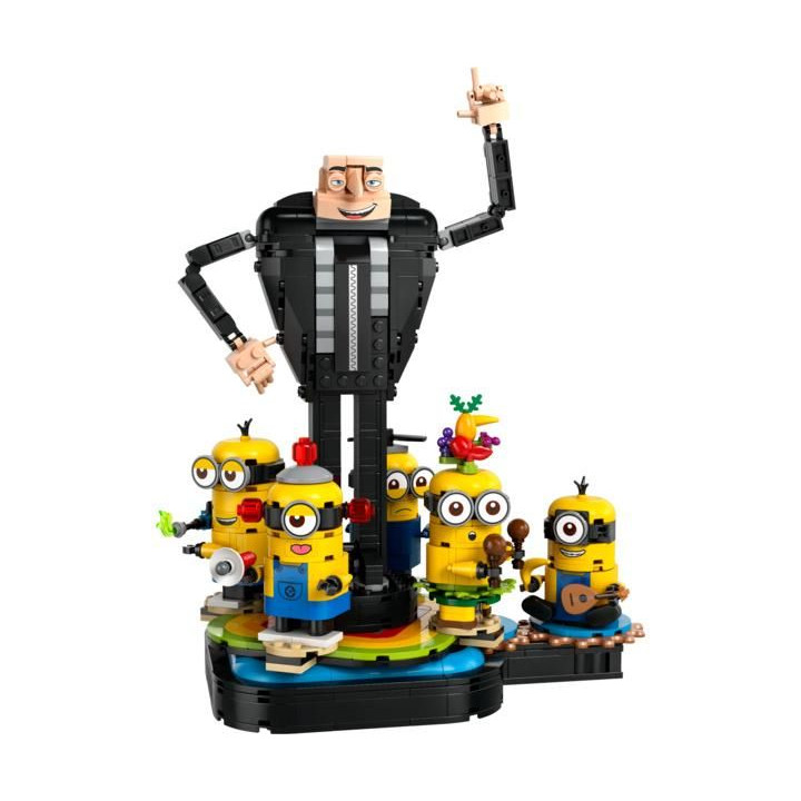 LEGO Já, padouch 4 - Gru a mimoni z kostek