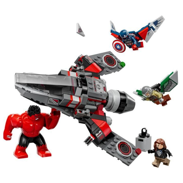 LEGO Marvel - Souboj: Kapitán Amerika vs. Red Hulk