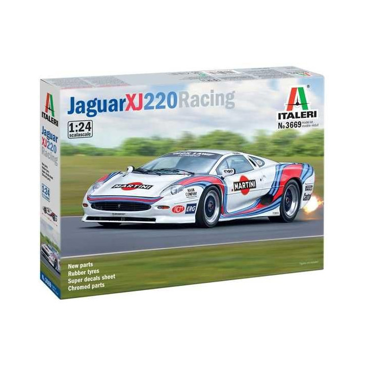 Model Kit auto 3669 - Jaguar XJ 220 Race Car (1:24)