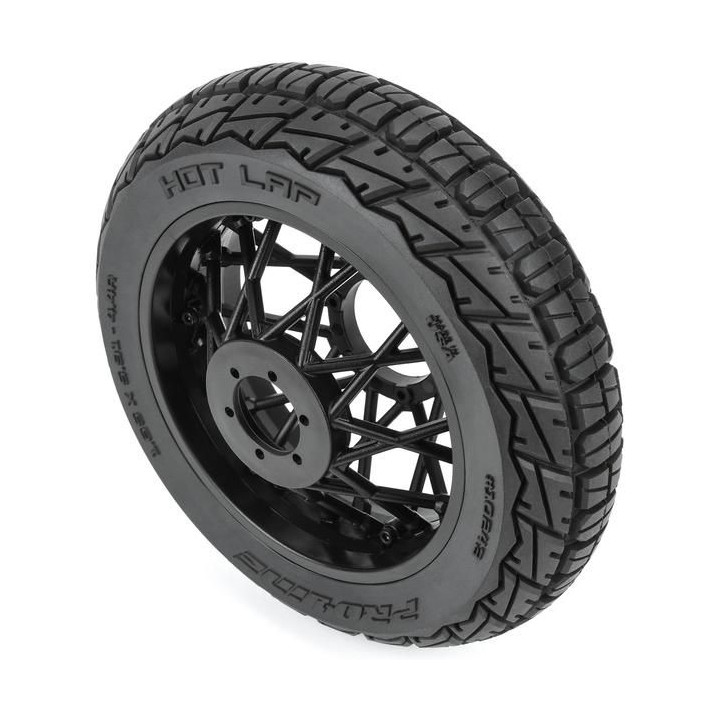 Pro-Line kolo Supermoto s pneu 1:4 Hot Lap MX S3 zadní: Promoto-MX