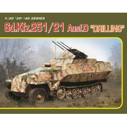 Model Kit military 6862 - Sd.Kfz.251/21 Ausf.D DRILLING (1:35)