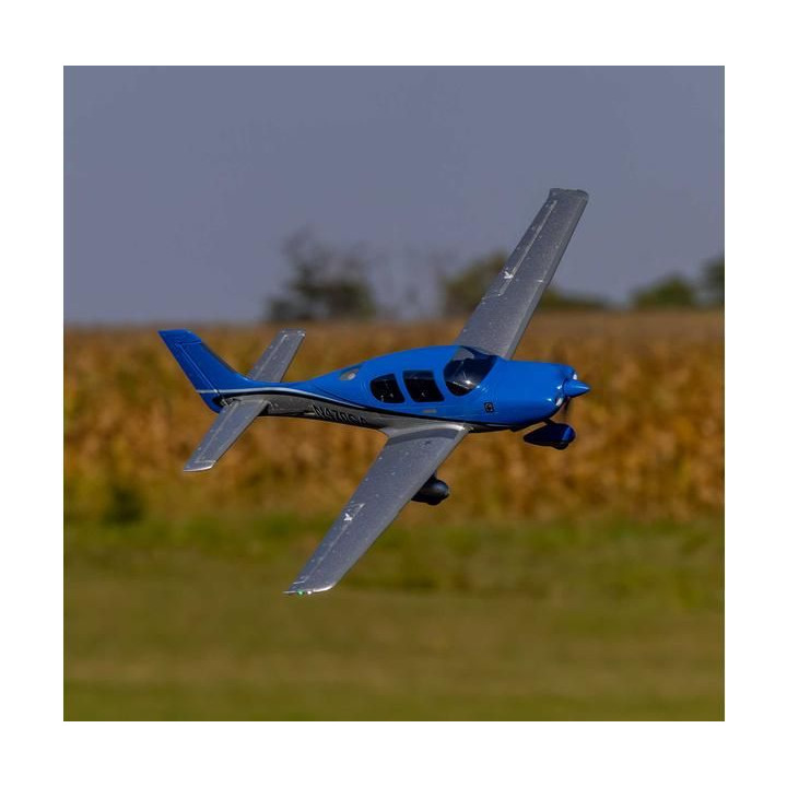 E-flite Cirrus SR22T 0.73m AS3X SAFE Select BNF Basic