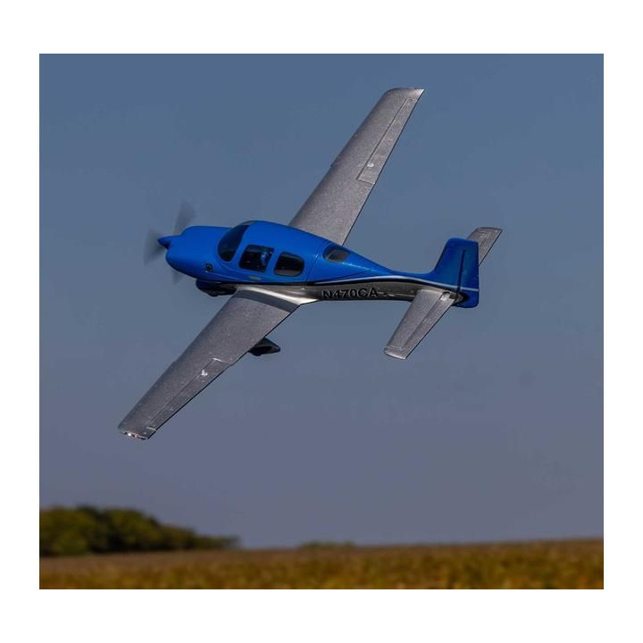E-flite Cirrus SR22T 0.73m AS3X SAFE Select BNF Basic