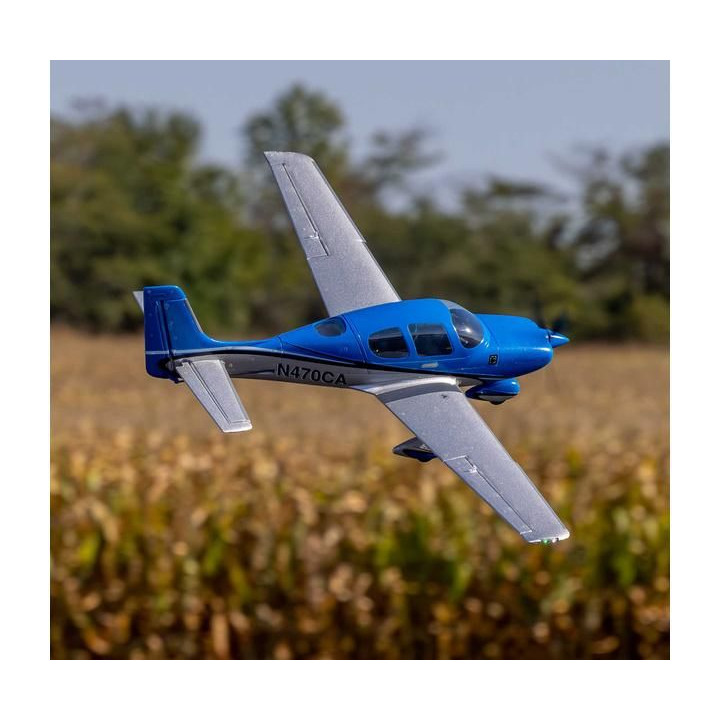 E-flite Cirrus SR22T 0.73m AS3X SAFE Select BNF Basic