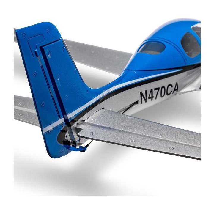 E-flite Cirrus SR22T 0.73m AS3X SAFE Select BNF Basic