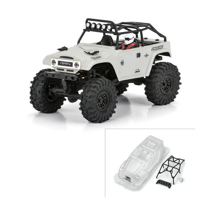 Pro-Line karosérie 1:24 1979 Toyota Land Cruiser FJ40 nenabarvená: SCX24