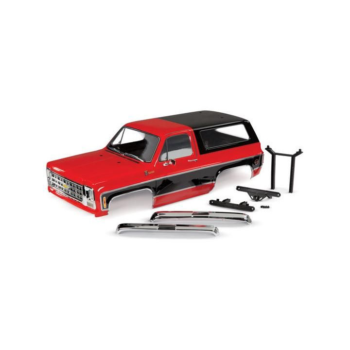 Traxxas karosérie Chevrolet Blazer 1979 červená (pro NO8072X)