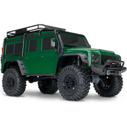 Legendární expediční RC model auta Traxxas TRX-4  Land Rover Defender v měřítku 1:10. Obsahuje uzávěrky diferenciálů, dvoustupňovou převodovku a portálové nápravy. Funkce tempomatu, maketové zpracování a široké možnosti tuningu. Nově s detailní...