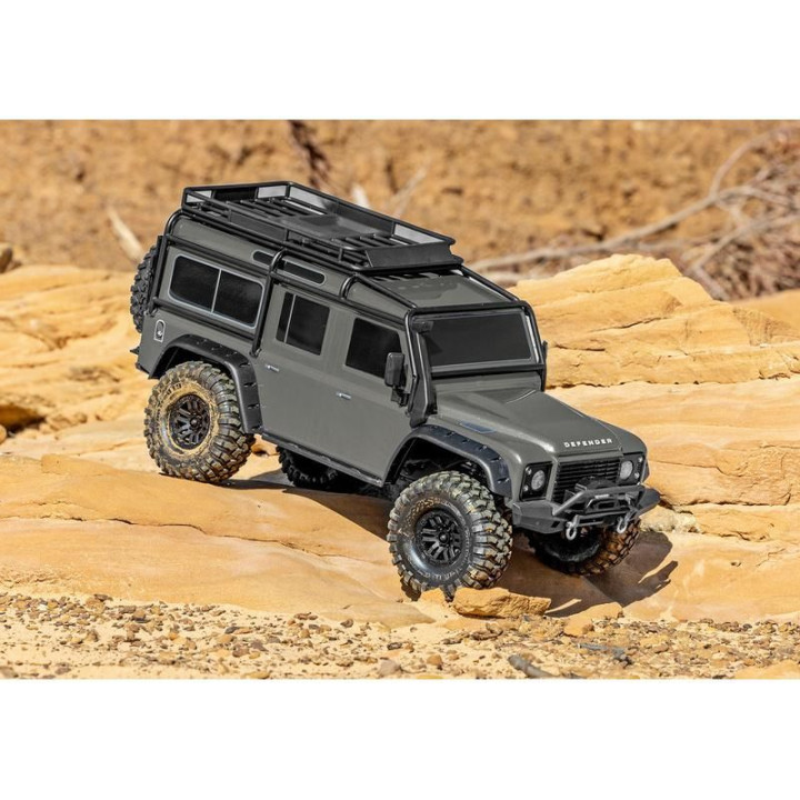 Traxxas TRX-4 Land Rover Defender 1:10 RTR stříbrný