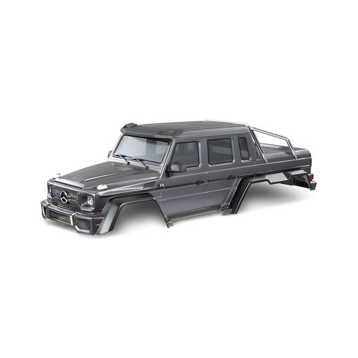 Traxxas karosérie Mercedes-Benz G 63 stříbrná (bezsponková)