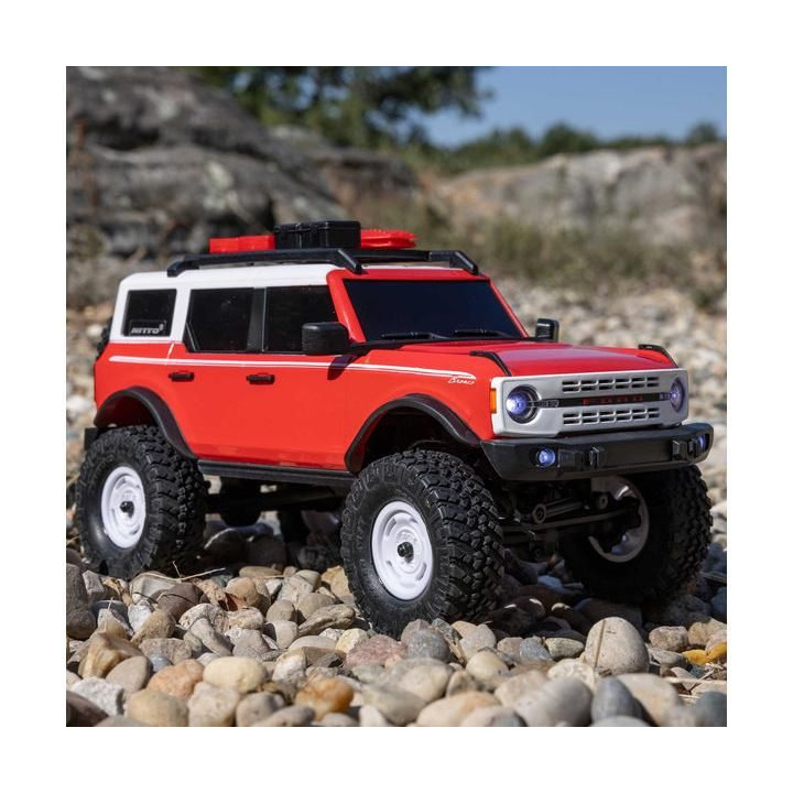 Axial SCX24 Ford Bronco 2021 1:24 4WD RTR bílý