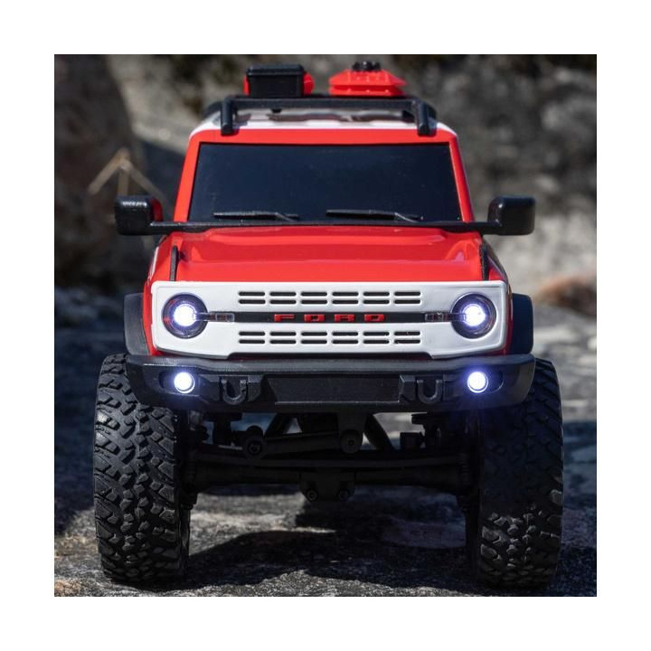 Axial SCX24 Ford Bronco 2021 1:24 4WD RTR červený