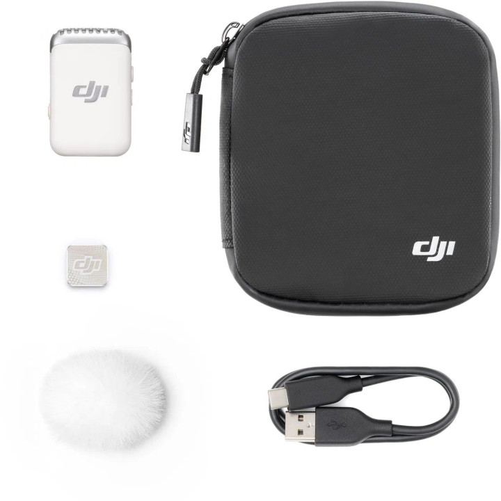 DJI Mic 2 (1 TX, Platinum White)