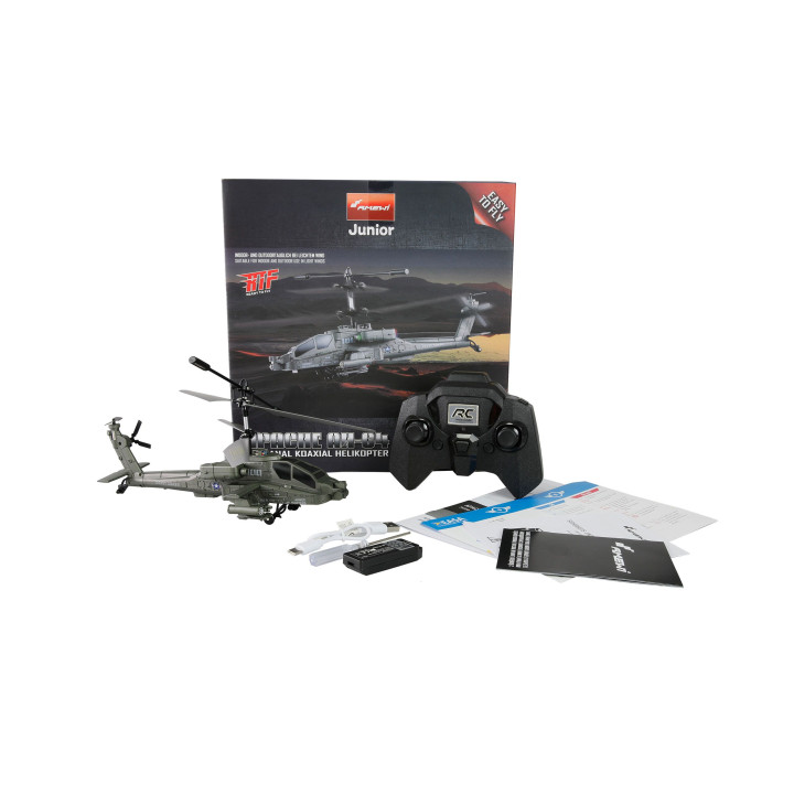 Apache AH-64 vrtuľník 3,5-kanálový RTF