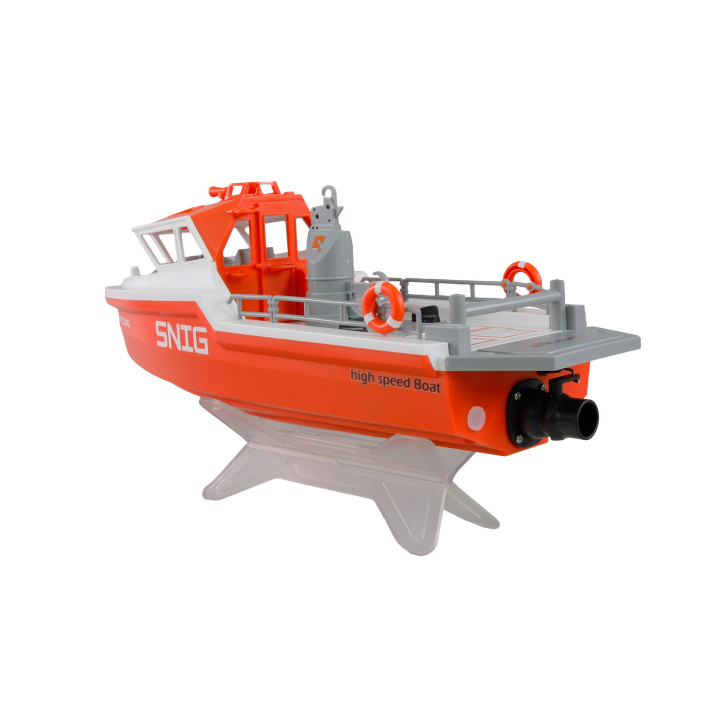 Záchranný čln prúdový pohon 320 mm RTR bielo-oranžový