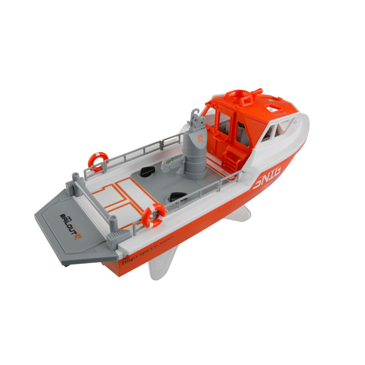 Záchranný čln prúdový pohon 320 mm RTR bielo-oranžový