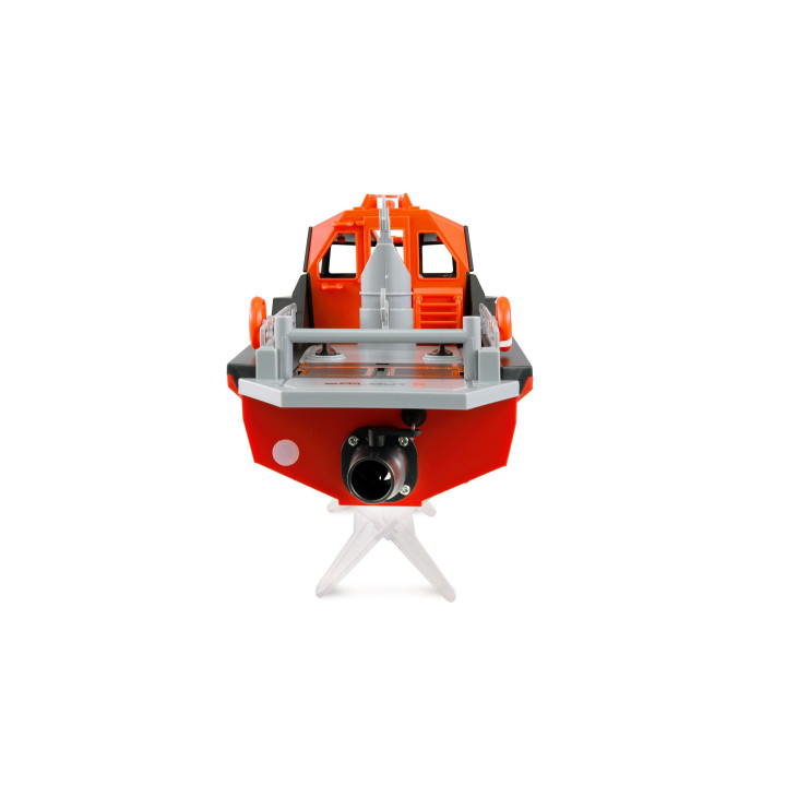 Záchranný čln prúdový pohon 320 mm RTR čierno-červený