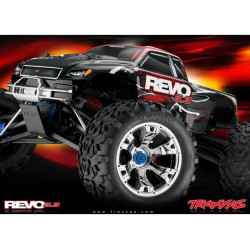 Traxxas Revo 3.3 Monster Truck 4WD je největší, nejtěžší a nejuniverzálnější Monster od Traxxas. Je vybaven výkonným závodním motorem TRX 3.3 s laděným výfukem, RC soupravou Traxxas TQi s nainstalovaným bluetooth modulem a TSM přijímačem. Rychlost...