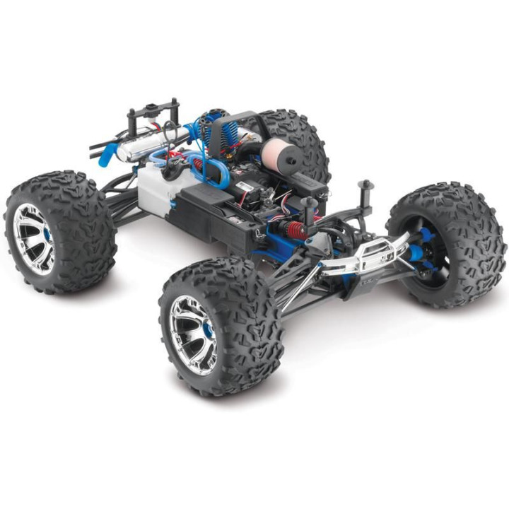 Traxxas Nitro Revo 1:8 s BlueTooth RTR modré