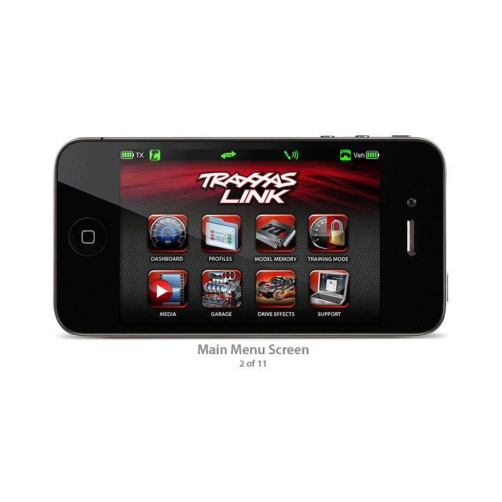 Traxxas Nitro Revo 1:8 s BlueTooth RTR modré
