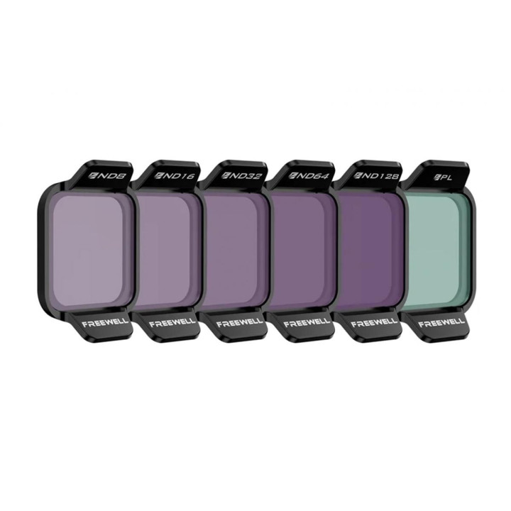 Freewell sada 6 ND filtrů Standard Day pro DJI Flip