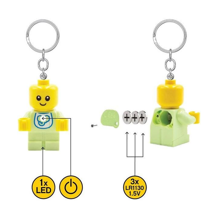 LEGO svítící klíčenka - Baby