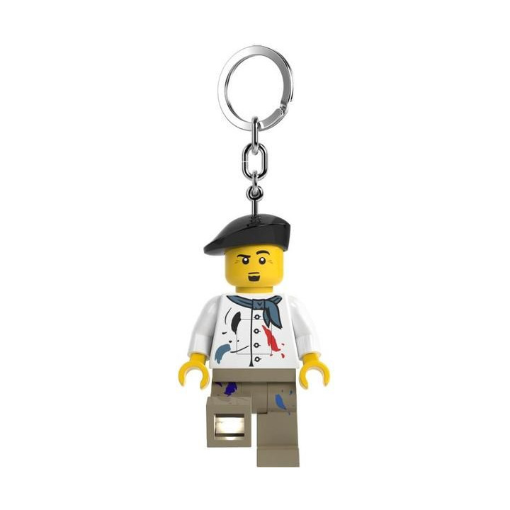 LEGO svítící klíčenka - Malíř