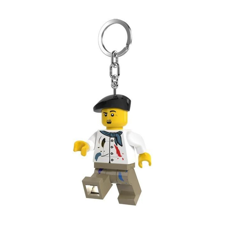 LEGO svítící klíčenka - Malíř