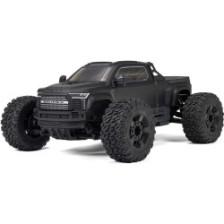 RC model Arrma Big Rock 223S BLX s detailní karoserií Pick-up, výkonným střídavým motorem a rychlostí až 80 km/h. Náhon 4WD, nezávislé zavěšení, olejové tlumiče, řídící jednotka Spektrum 80A SLT, napájení 2-3S LiPo, elektronická stabilizace DSC.