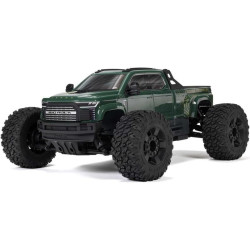 RC model Arrma Big Rock 223S BLX s detailní karoserií Pick-up, výkonným střídavým motorem a rychlostí až 80 km/h. Náhon 4WD, nezávislé zavěšení, olejové tlumiče, řídící jednotka Spektrum 80A SLT, napájení 2-3S LiPo, elektronická stabilizace DSC.