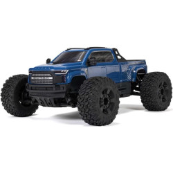 RC model Arrma Big Rock 223S BLX s detailní karoserií Pick-up, výkonným střídavým motorem a rychlostí až 80 km/h. Náhon 4WD, nezávislé zavěšení, olejové tlumiče, řídící jednotka Spektrum 80A SLT, napájení 2-3S LiPo, elektronická stabilizace DSC.